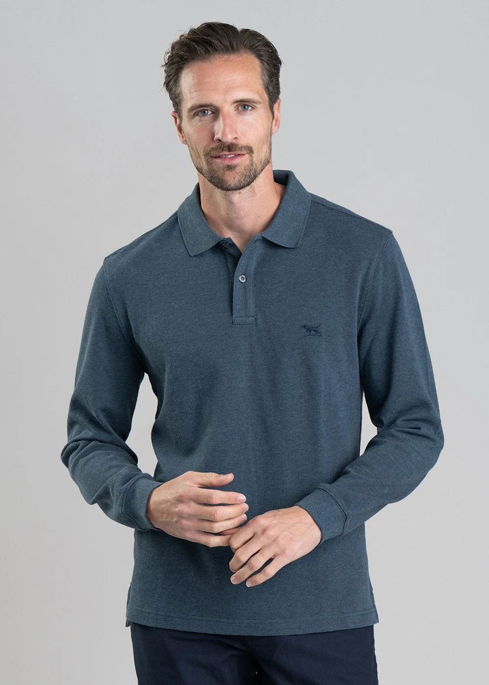 Gunn Long Sleeved Polo - Image 5