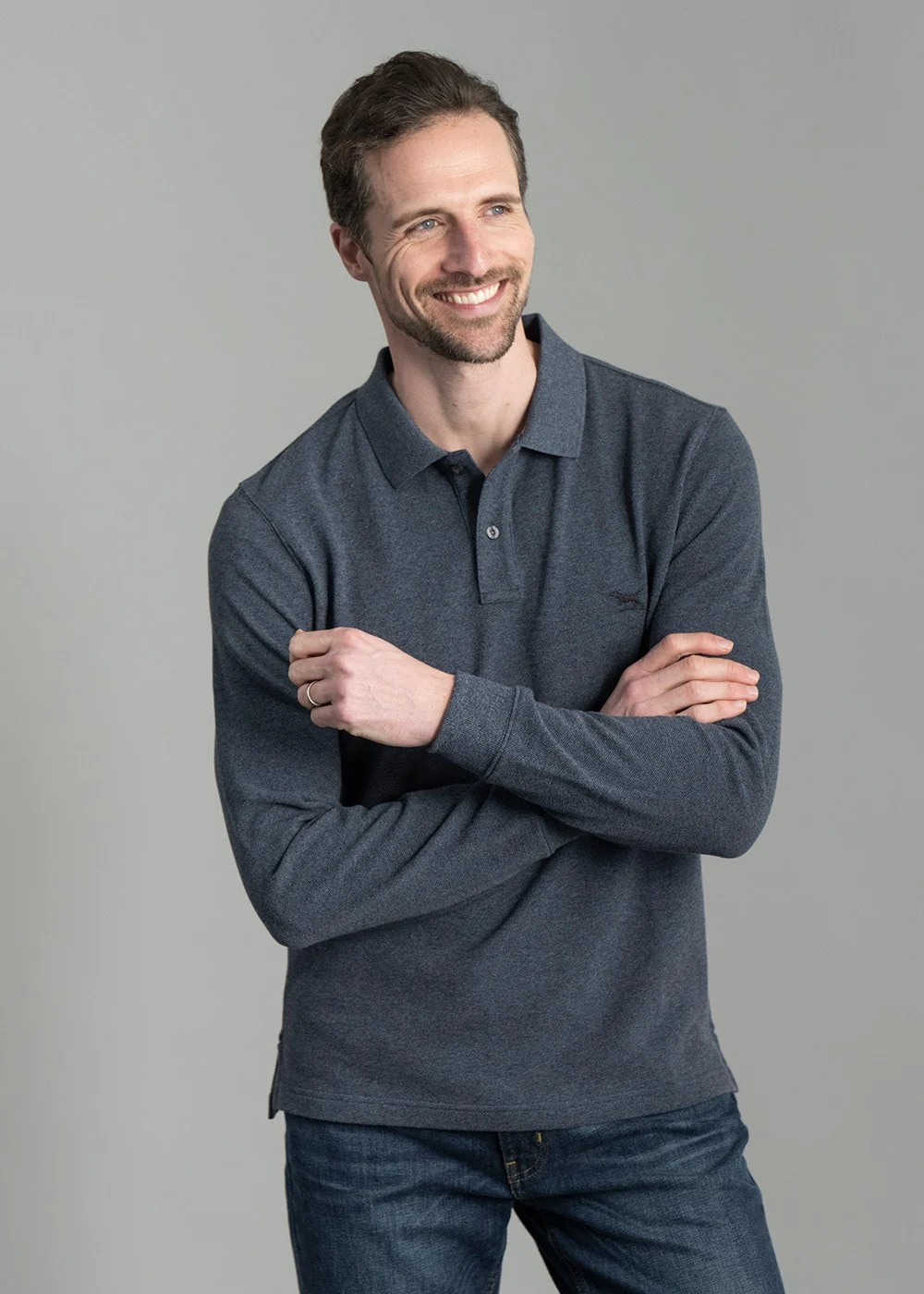 Gunn Long Sleeved Polo - Image 2