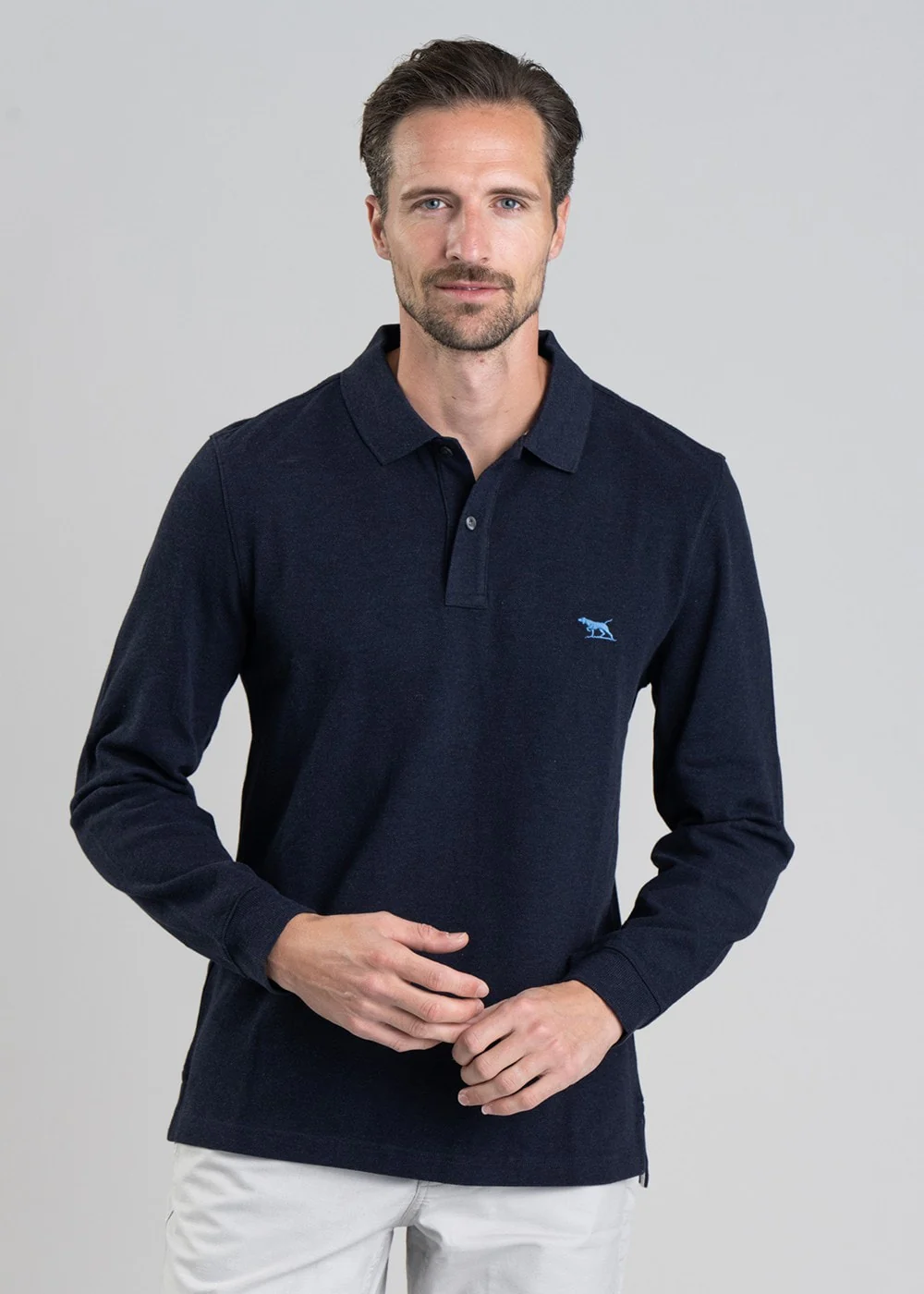 Gunn Long Sleeved Polo - Image 4