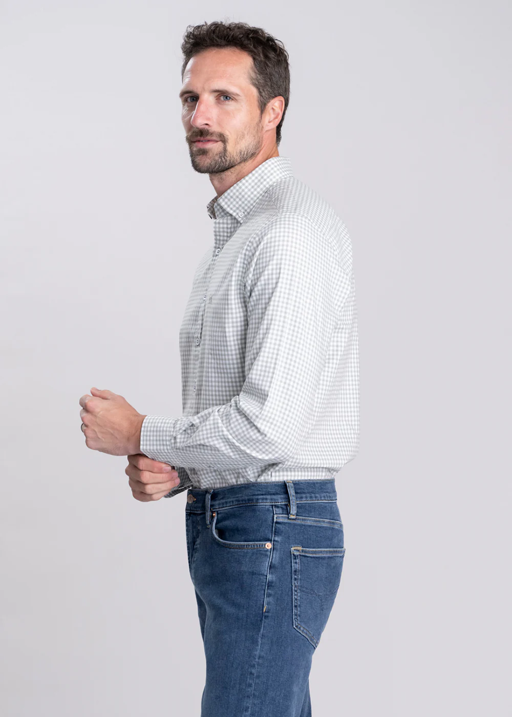 Gunn Oxford Checked Shirt - Image 2