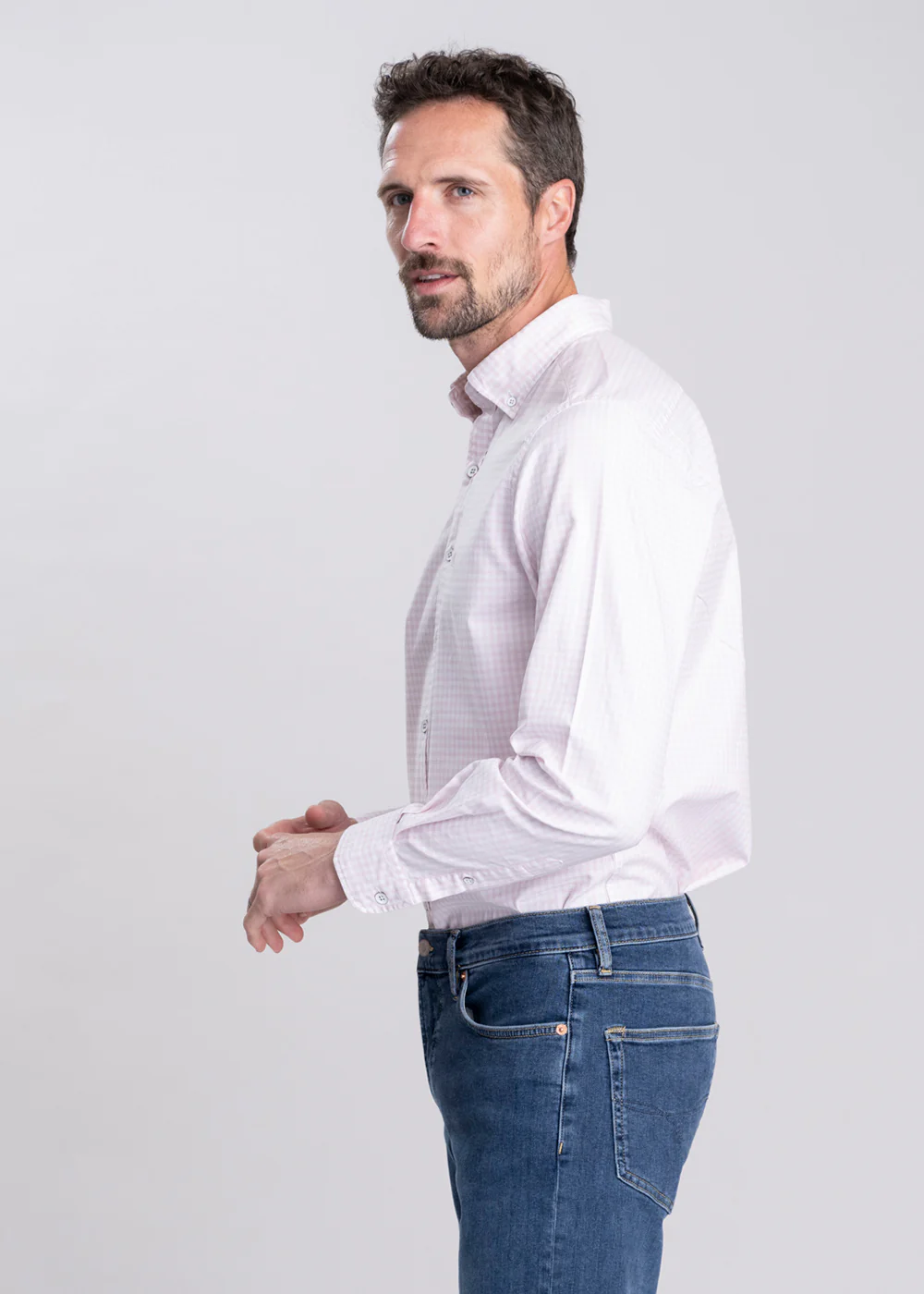 Gunn Oxford Checked Shirt - Image 2