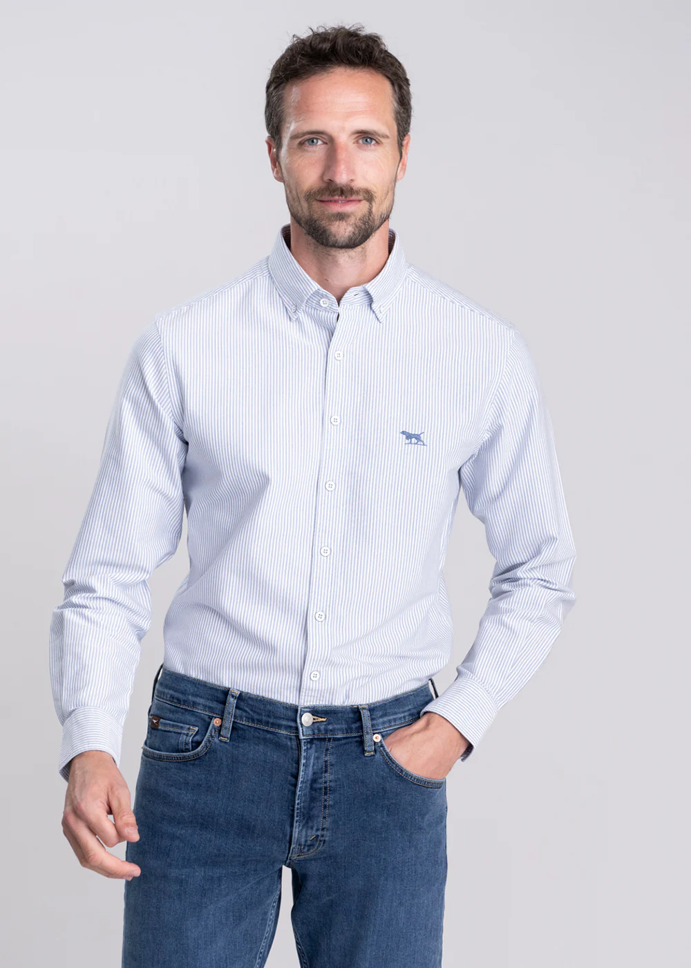 Gunn Oxford Striped Shirt - Image 4