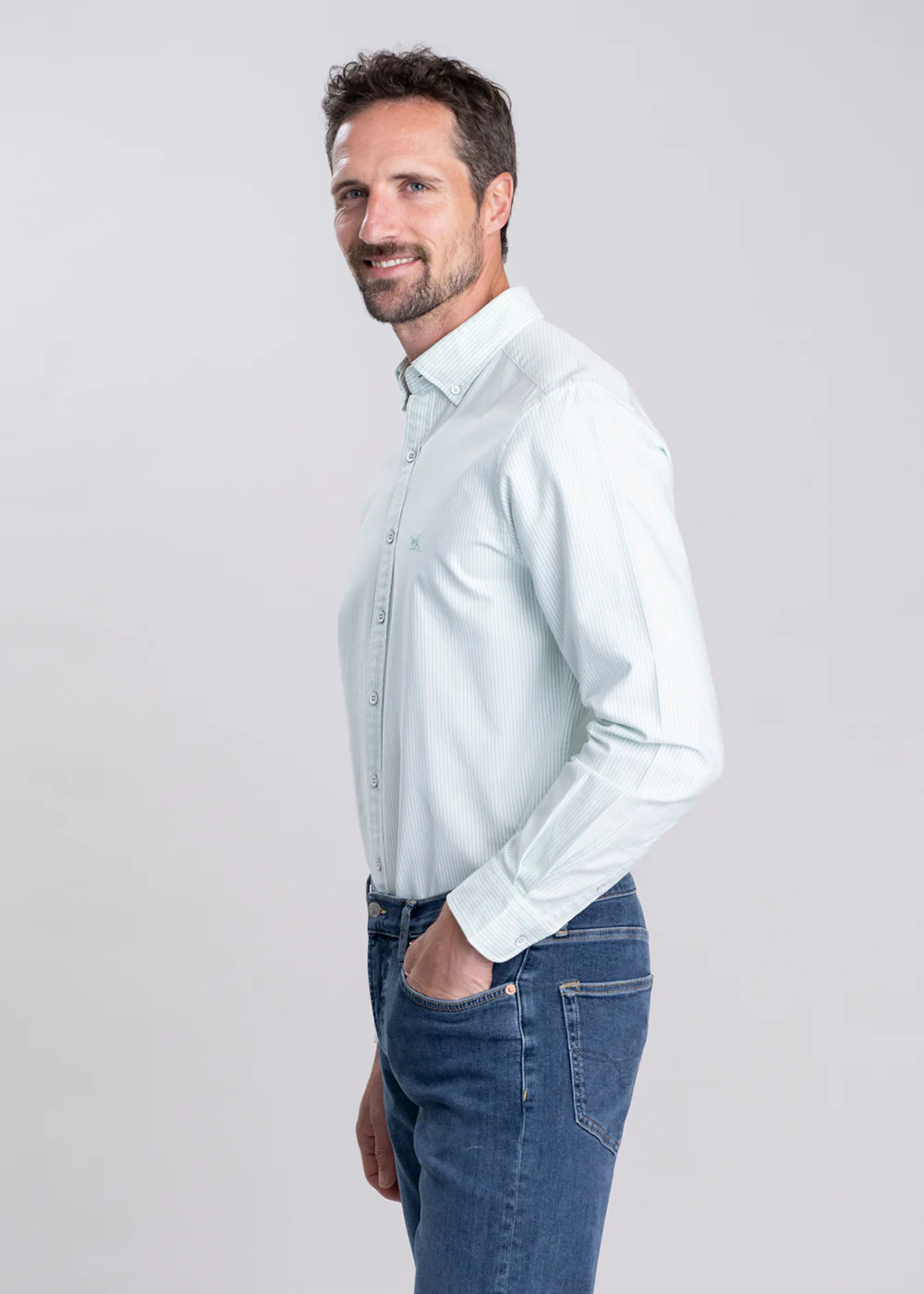 Gunn Oxford Striped Shirt - Image 2