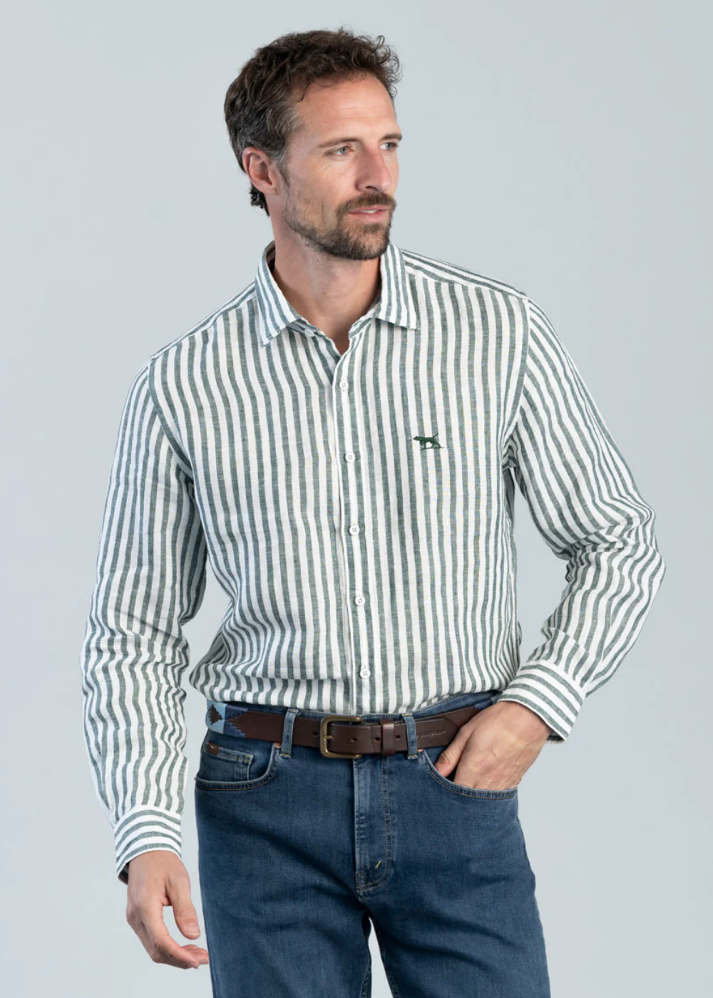 Seadown Linen Shirt - Image 3