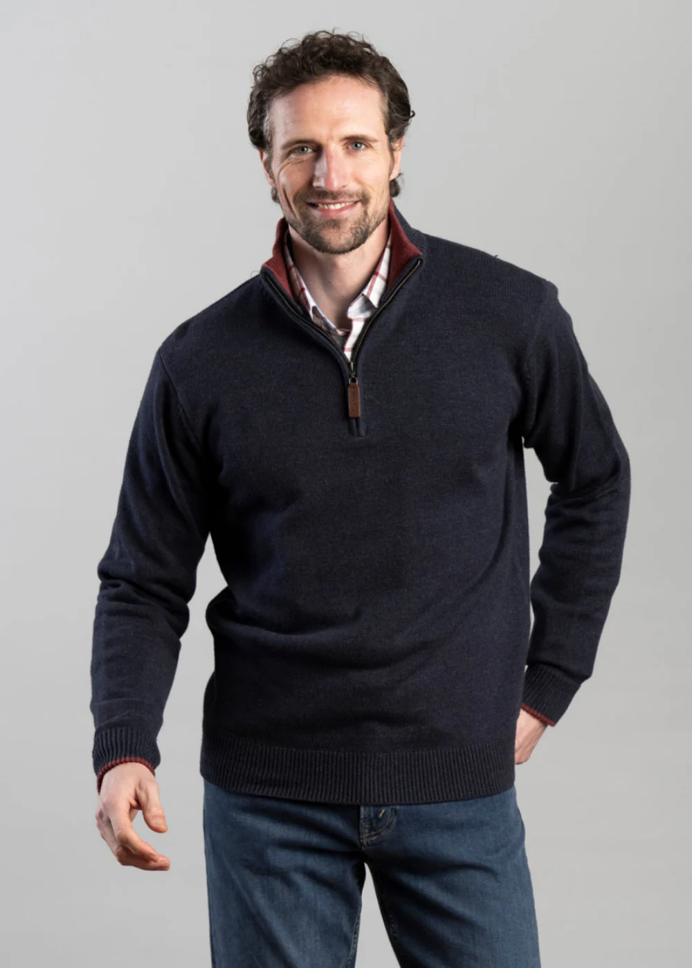 Blair 1/4 Zip Jumper - Image 2