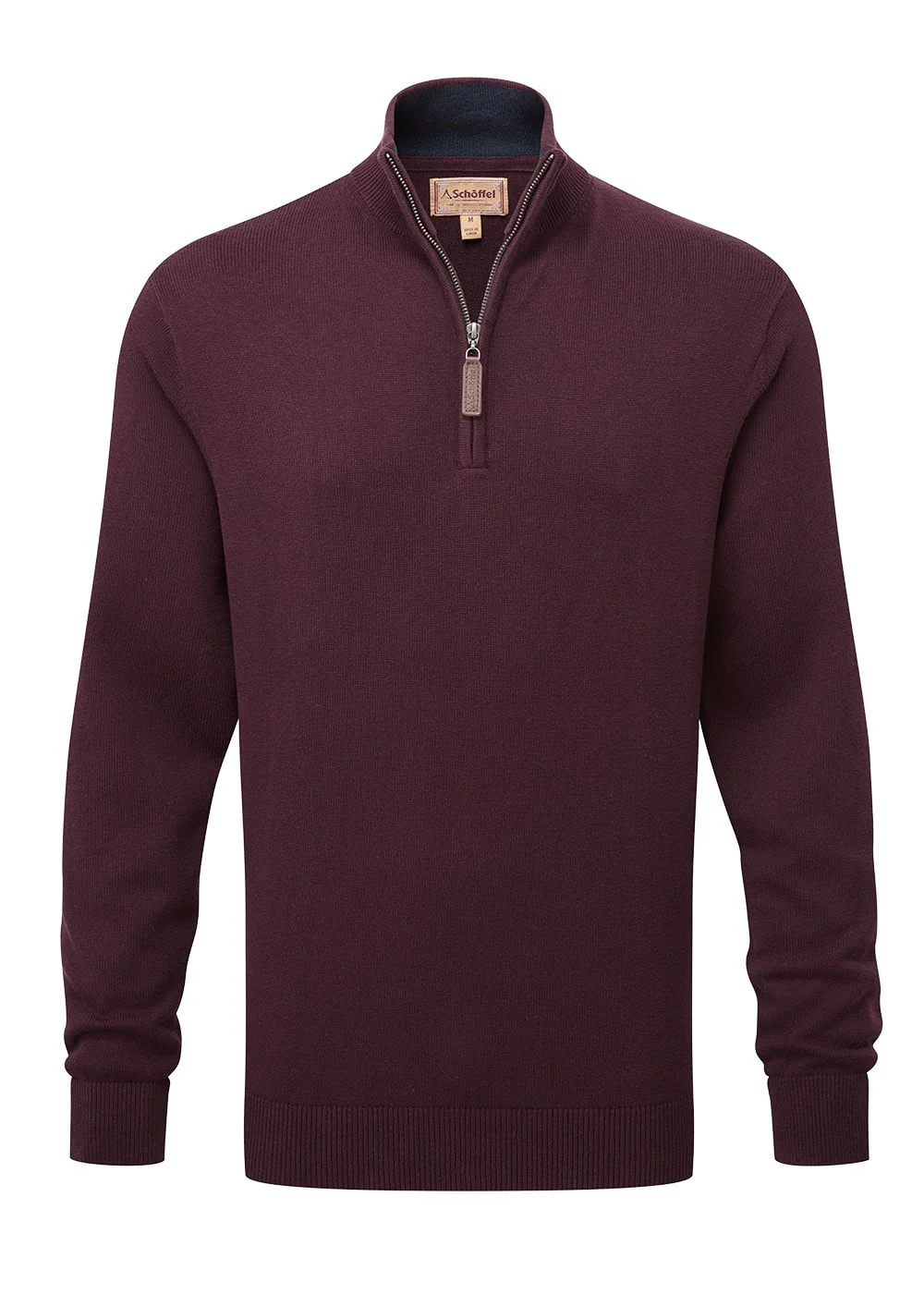 Calton Cotton Cashmere 1/4 Zip Jumper - Image 6