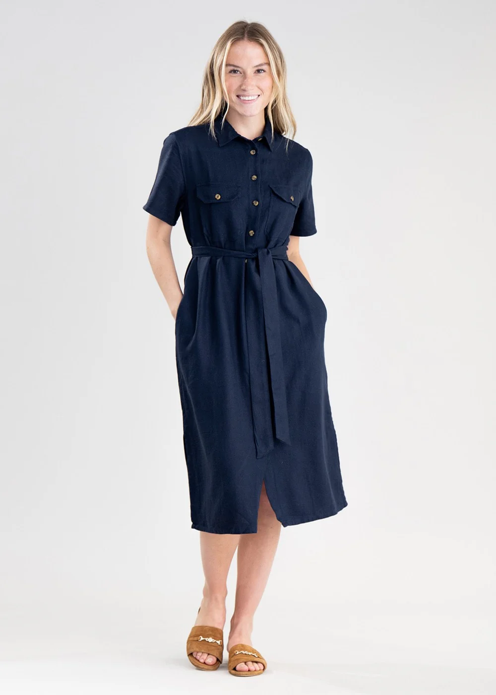 Daisy Linen Dress - Image 2