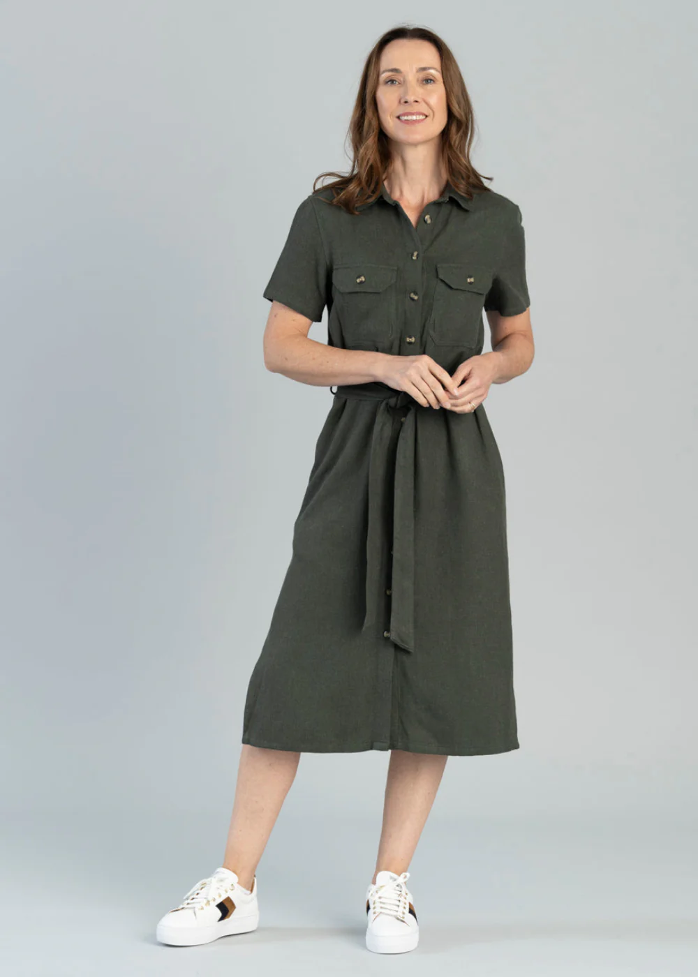 Daisy Linen Dress - Image 2