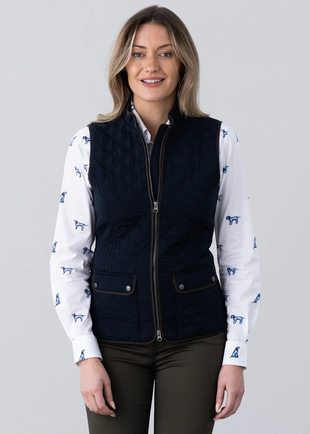 Ladies Quilted Gilet