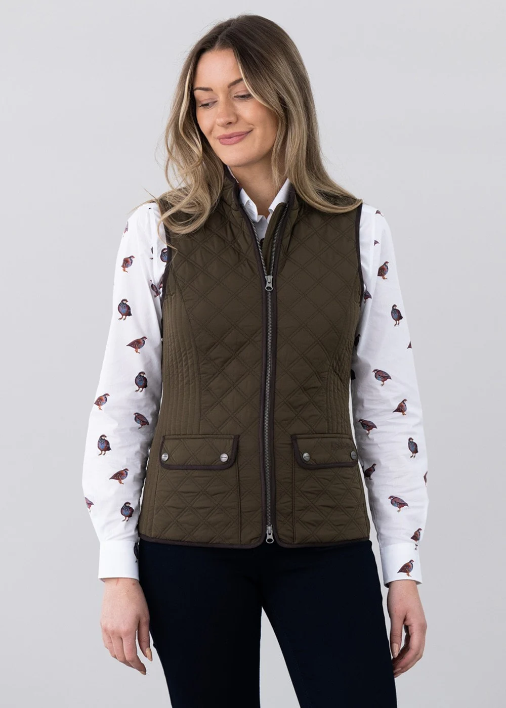 Ladies Quilted Gilet