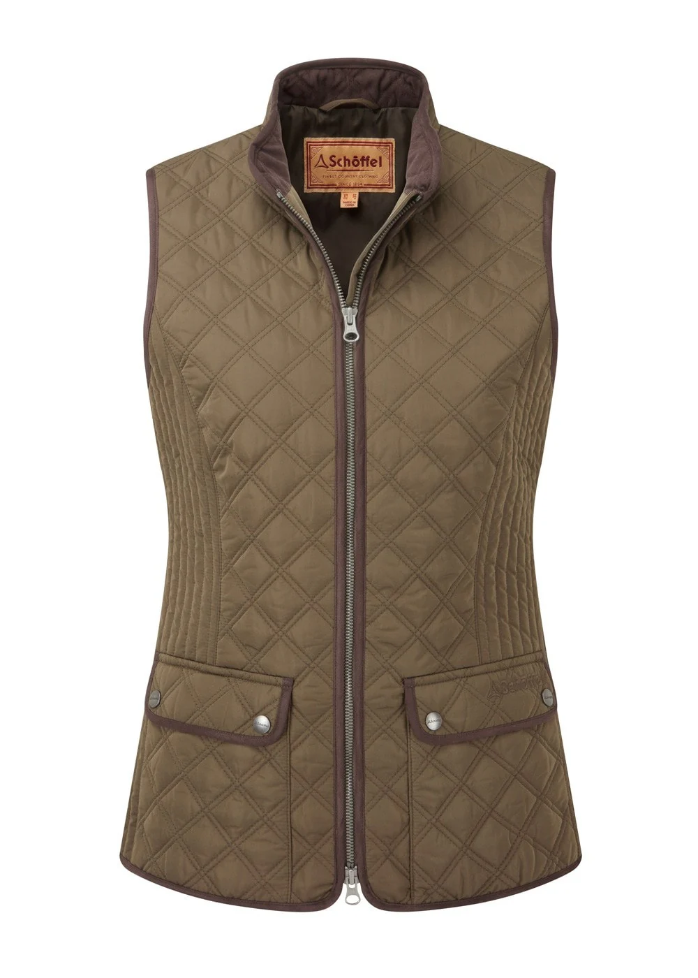 Ladies Quilted Gilet - Image 4