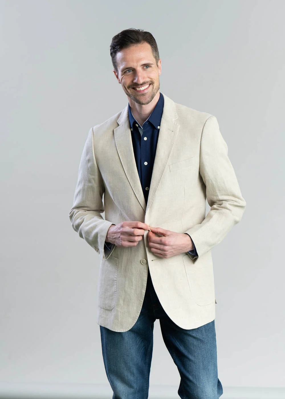 Linen Blazer - Image 3