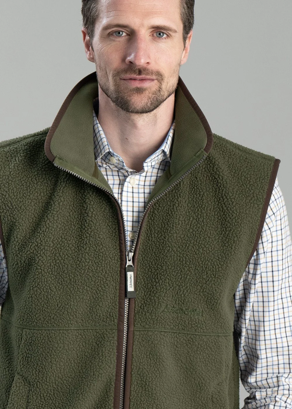 Oakham Retro Fleece Gilet - Image 2