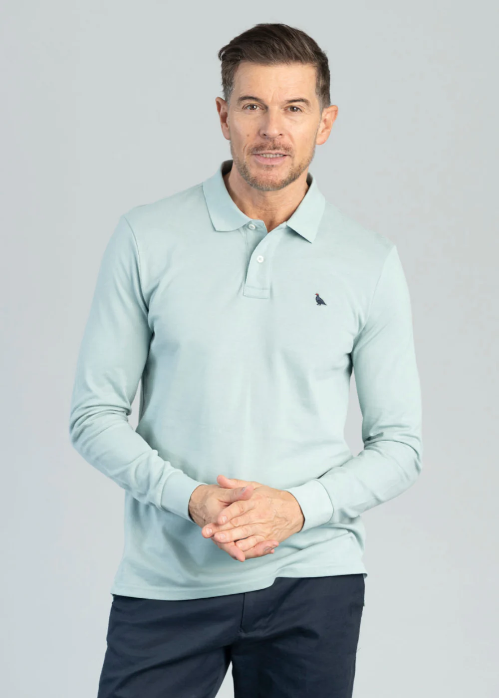 St Ives Long Sleeved Polo Shirt - Image 4