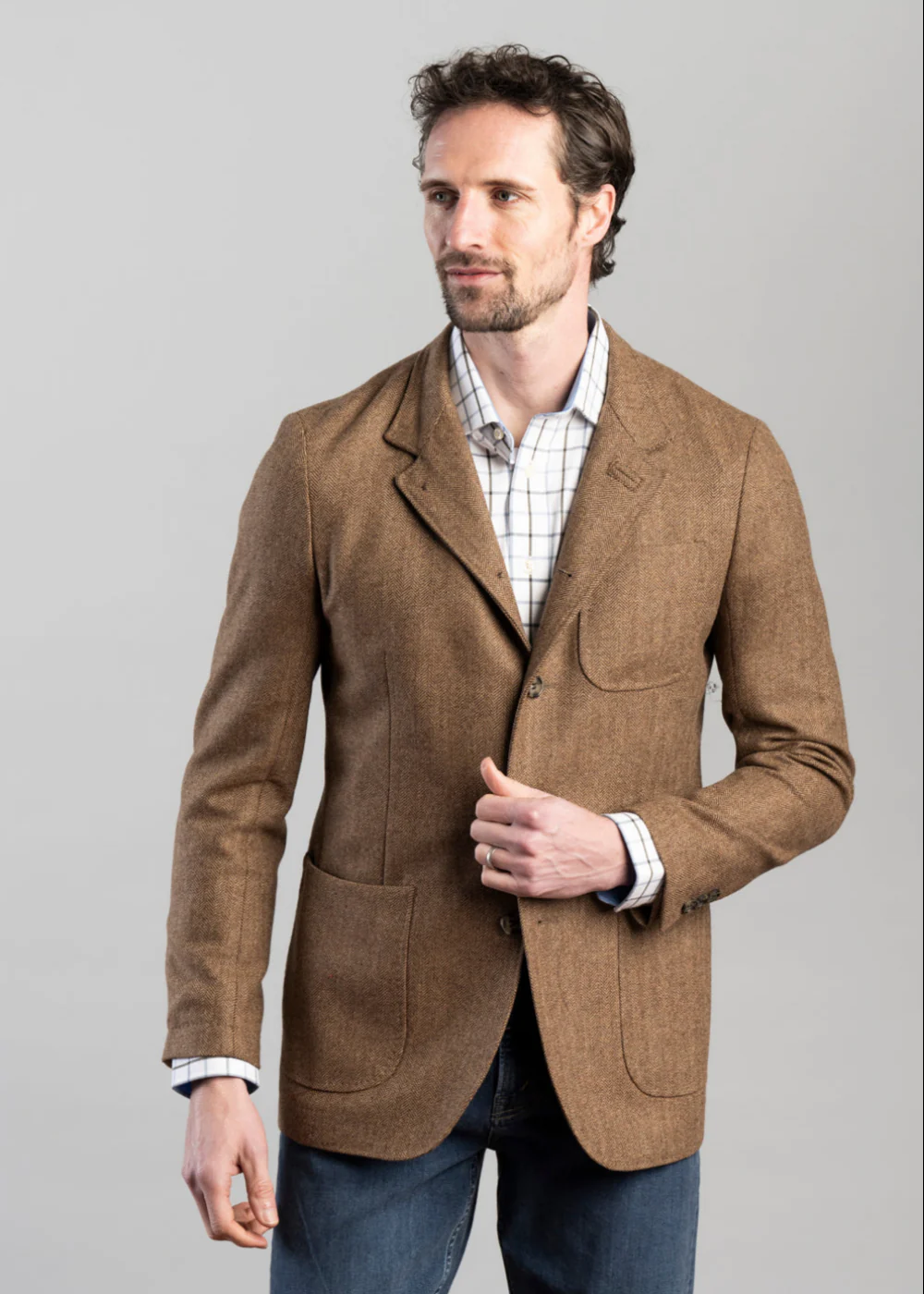 St Andrews Tweed Jacket - Image 4
