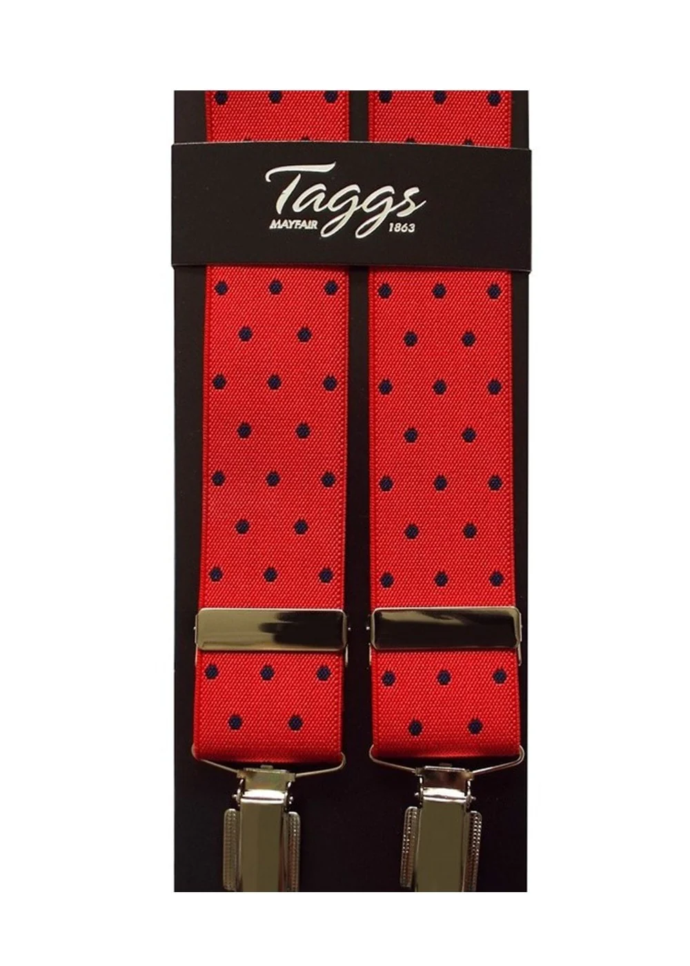 Polka Dot Clip Braces