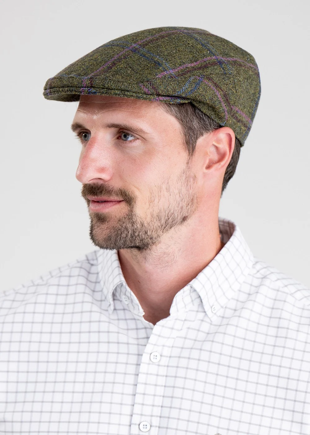 Alnmouth Tweed Cap - Image 2