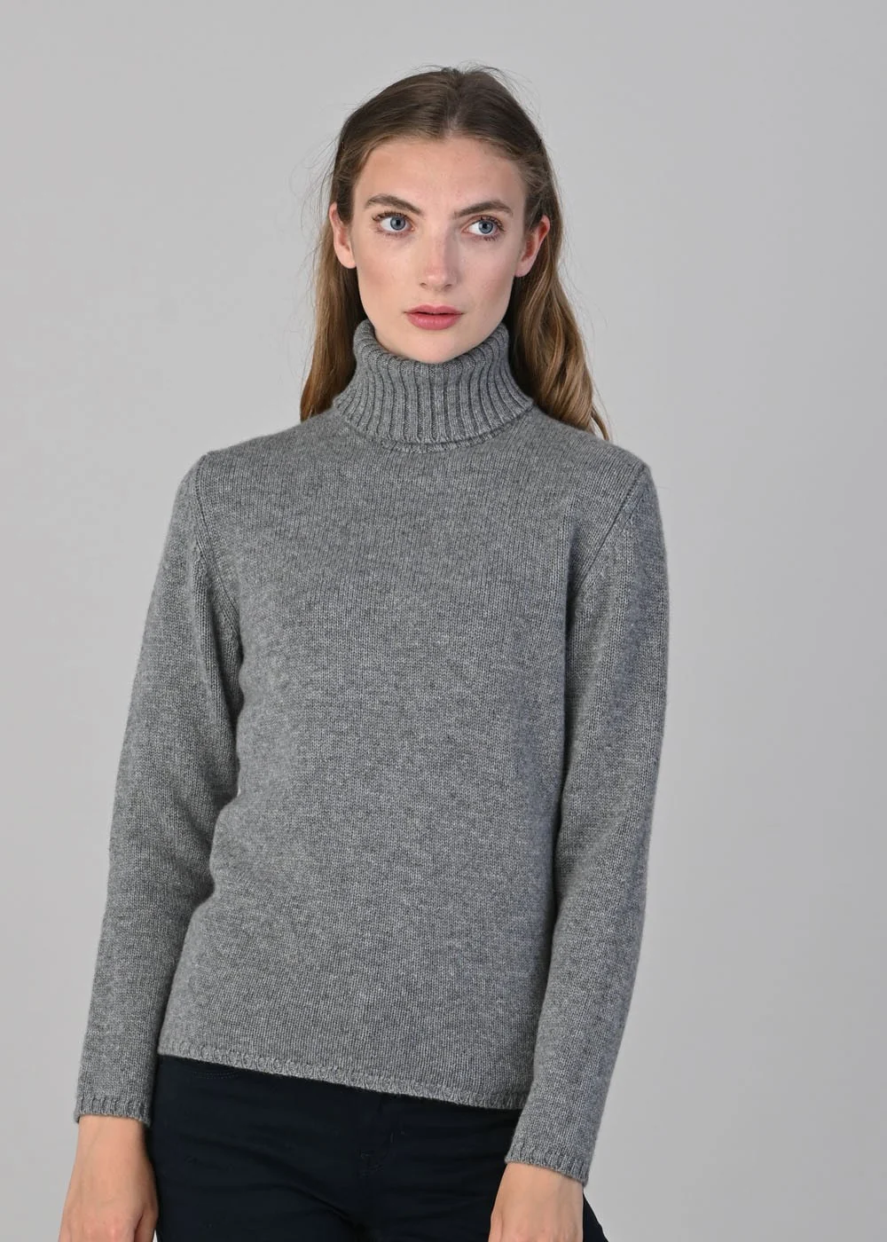 Amelia Cashmere Roll Collar - Image 2