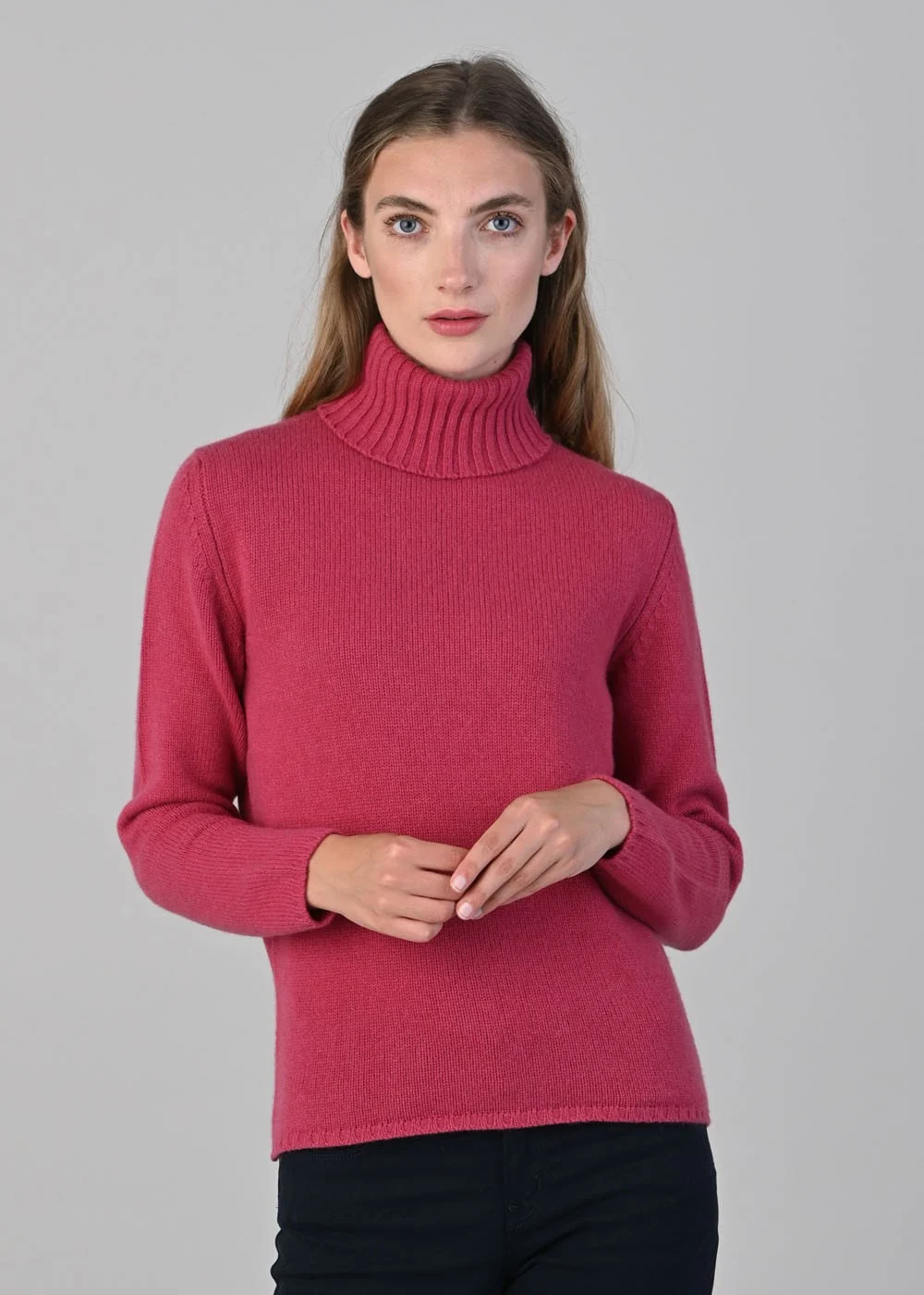 Amelia Cashmere Roll Collar - Image 5