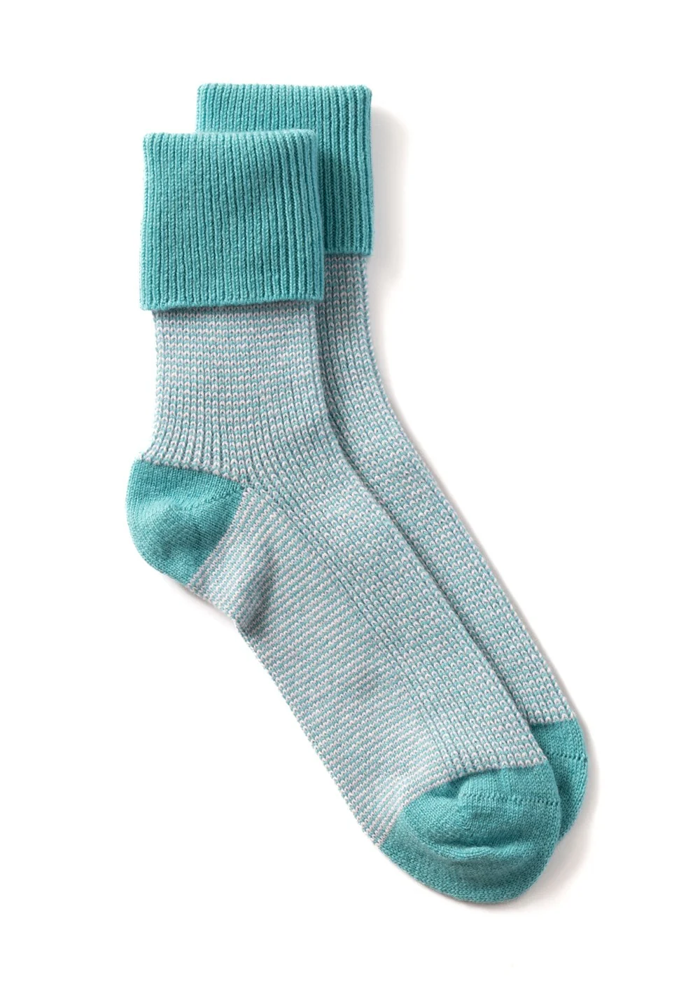 Briar Stripey Cashmere Socks AW23