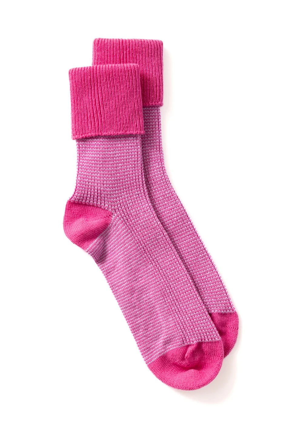 Briar Stripey Cashmere Socks AW23
