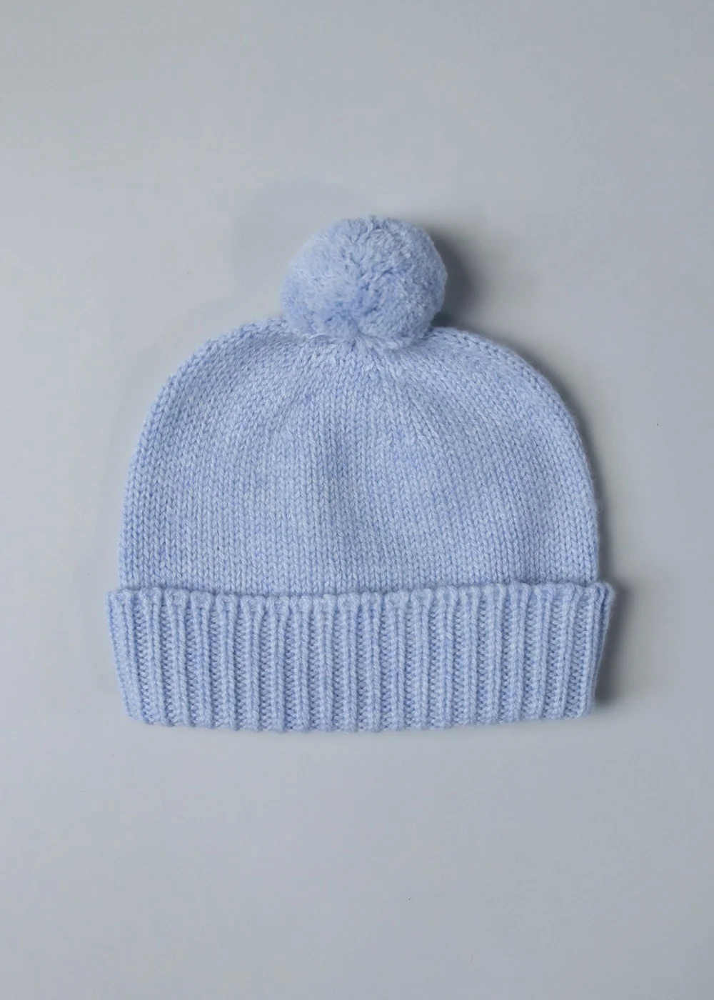 Cashmere Baby Bobble Hat - Image 4