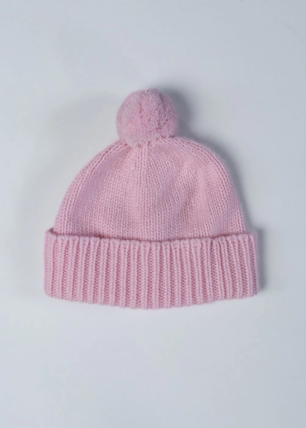 Cashmere Baby Bobble Hat - Image 5