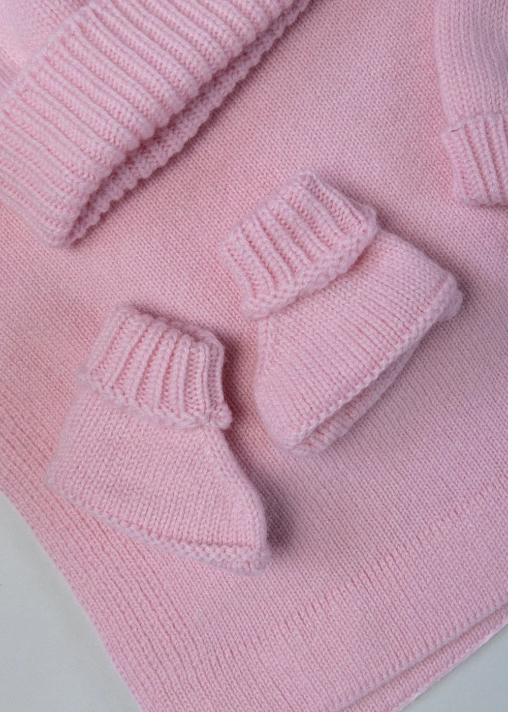 Cashmere Baby Booties - Image 4