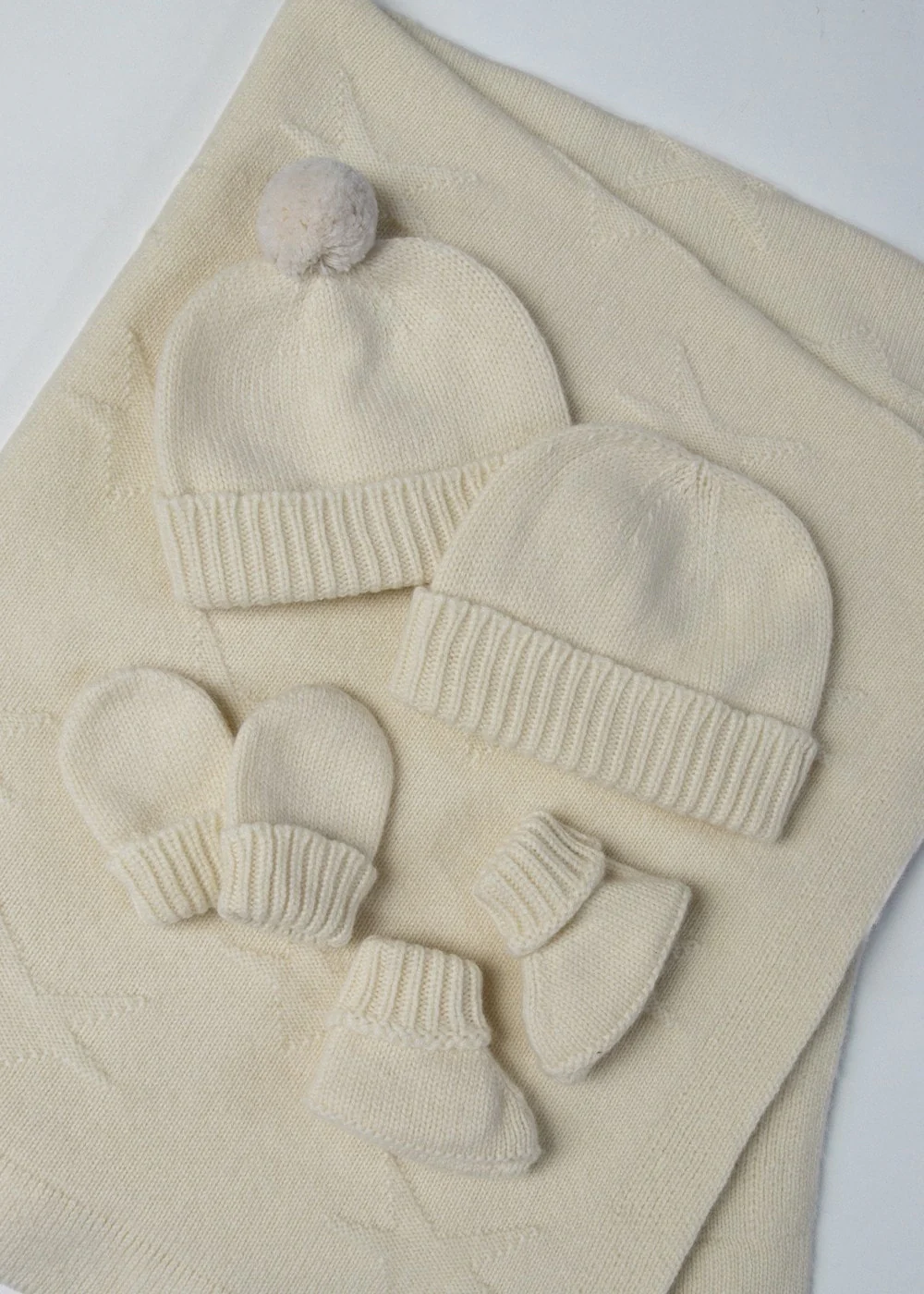 Cashmere Baby Mittens - Image 4