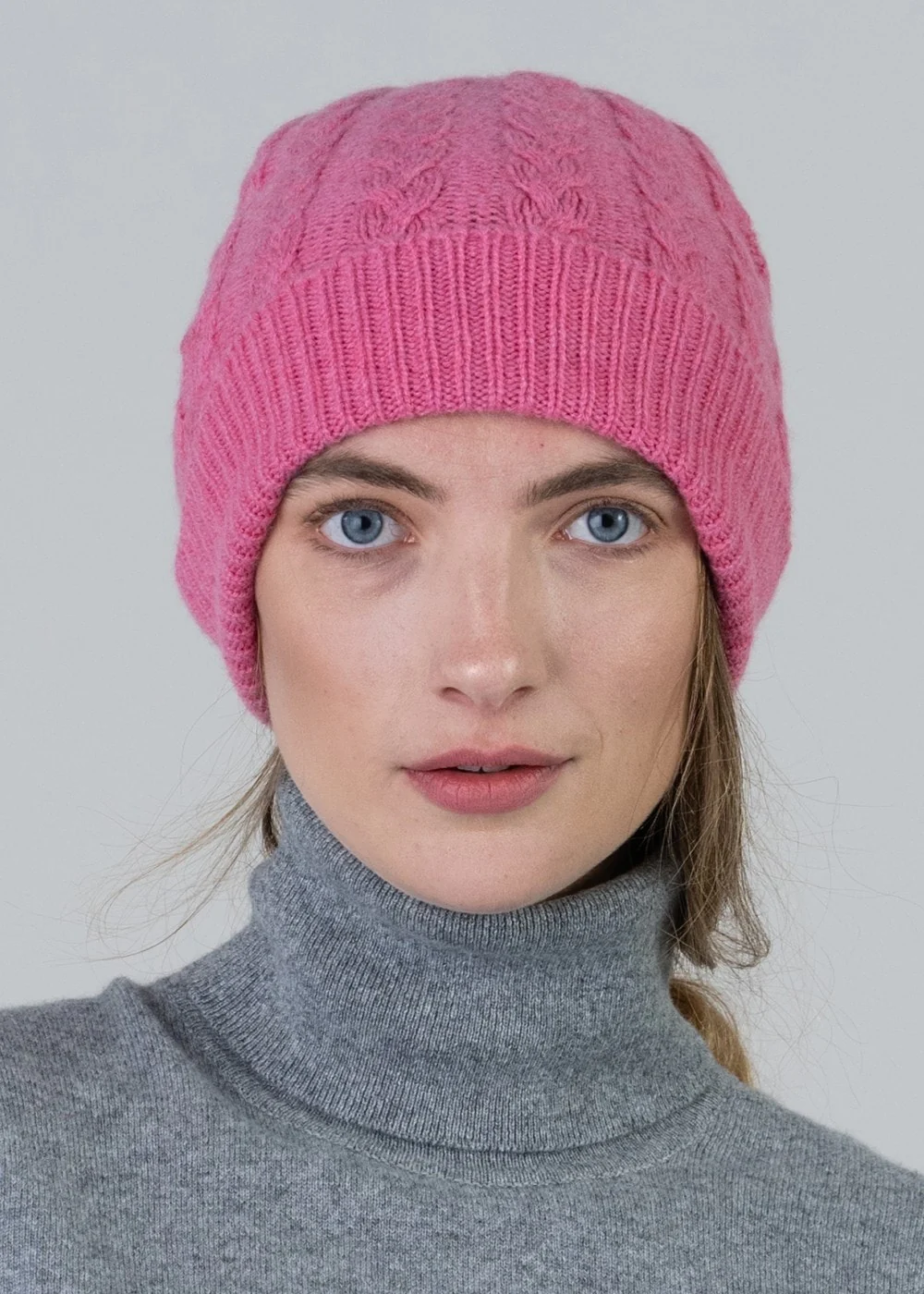 Cashmere Cable Hat - Image 16