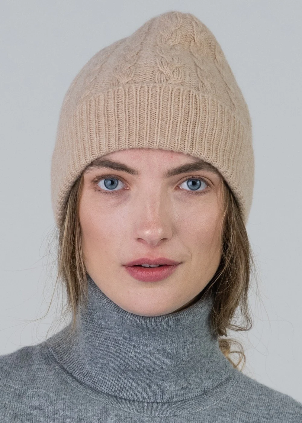 Cashmere Cable Hat - Image 3