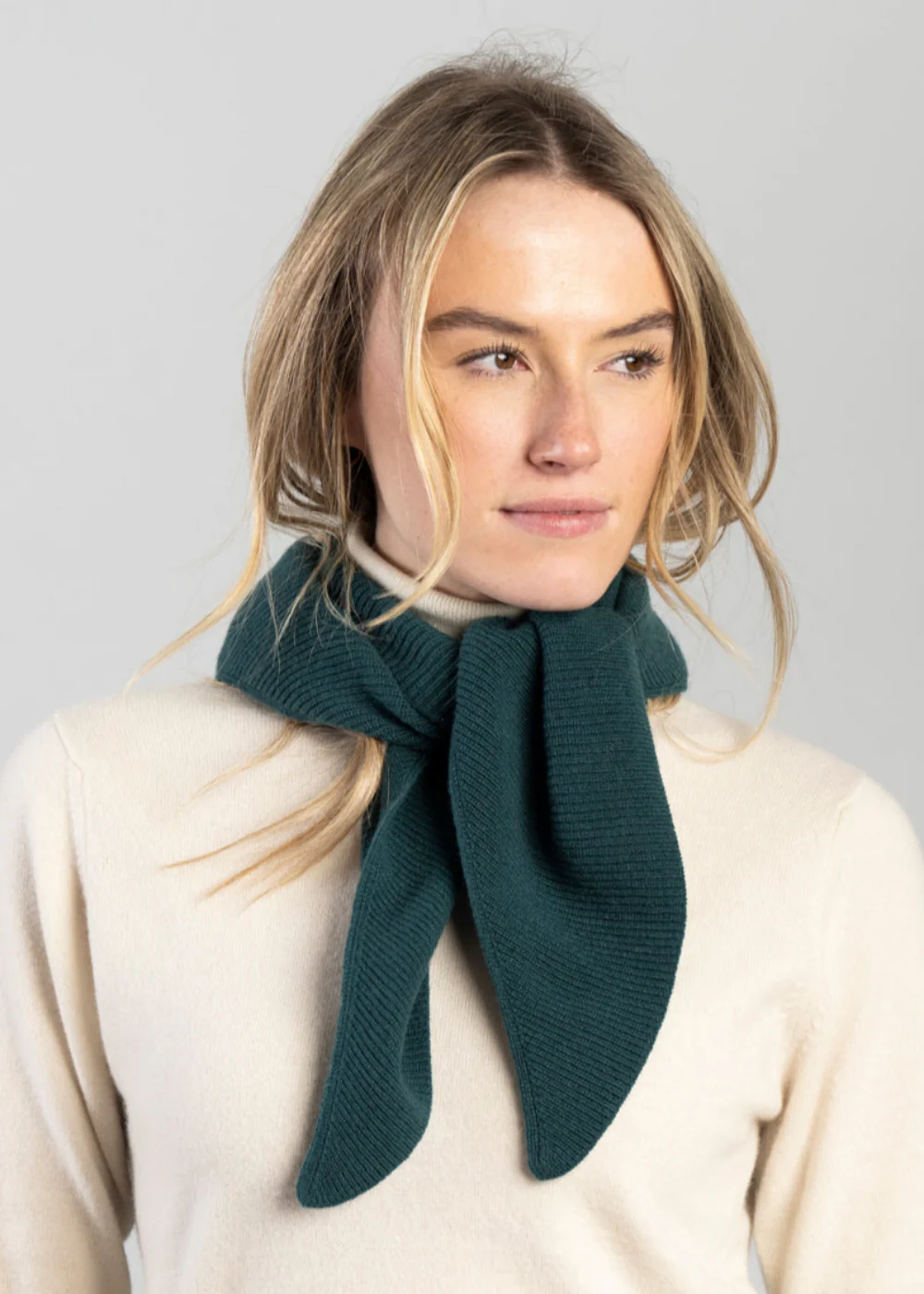 Cashmere Foulard Neck Tie - Image 2