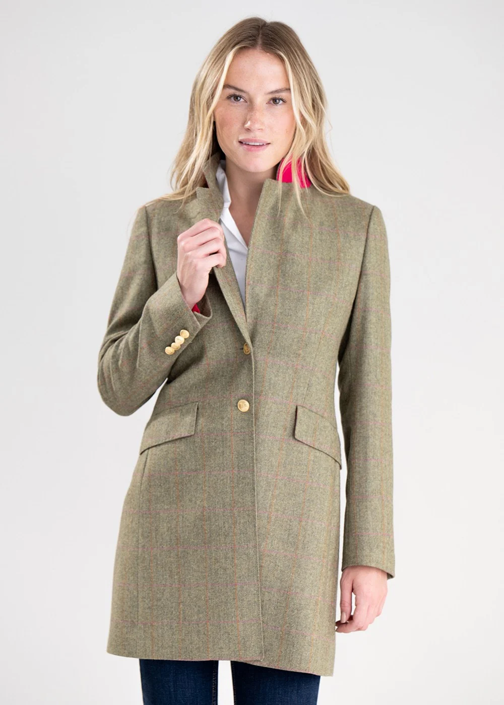 Elena Cashmere Long Jacket - Image 6