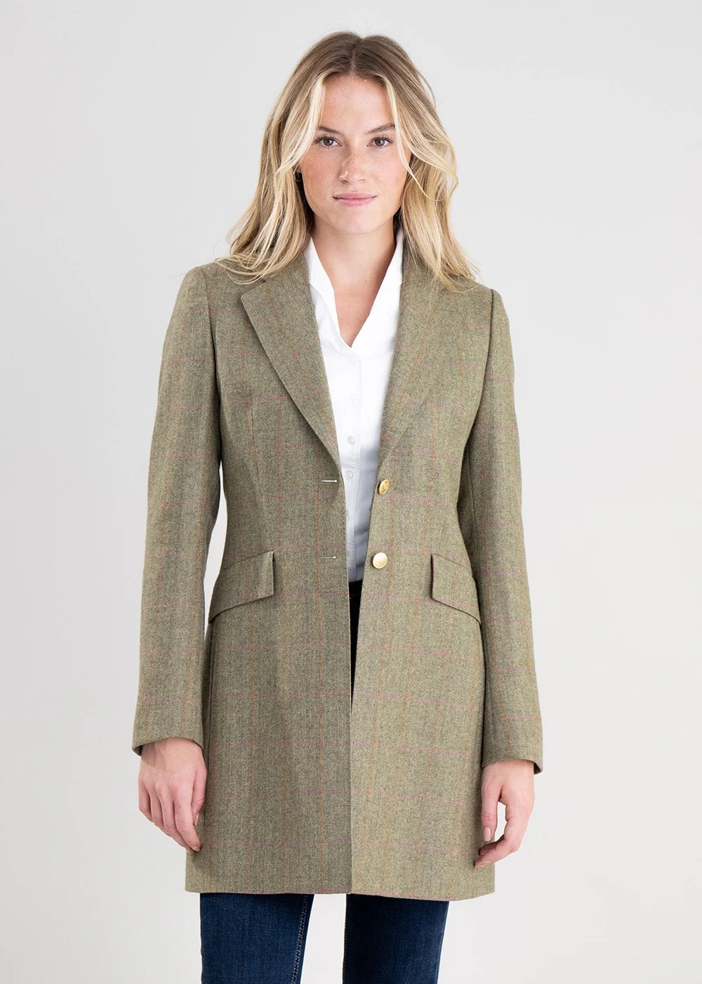 Elena Cashmere Long Jacket