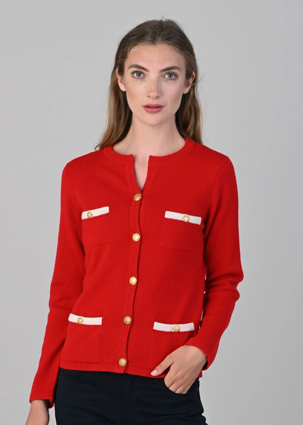 Evie Cashmere Jacket - Image 2