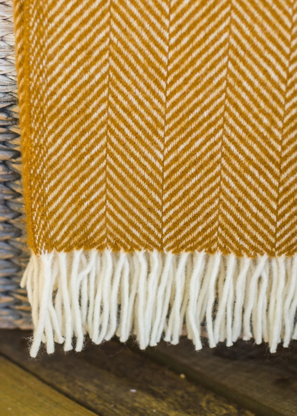 Fortrose Fishbone Throw - Image 2