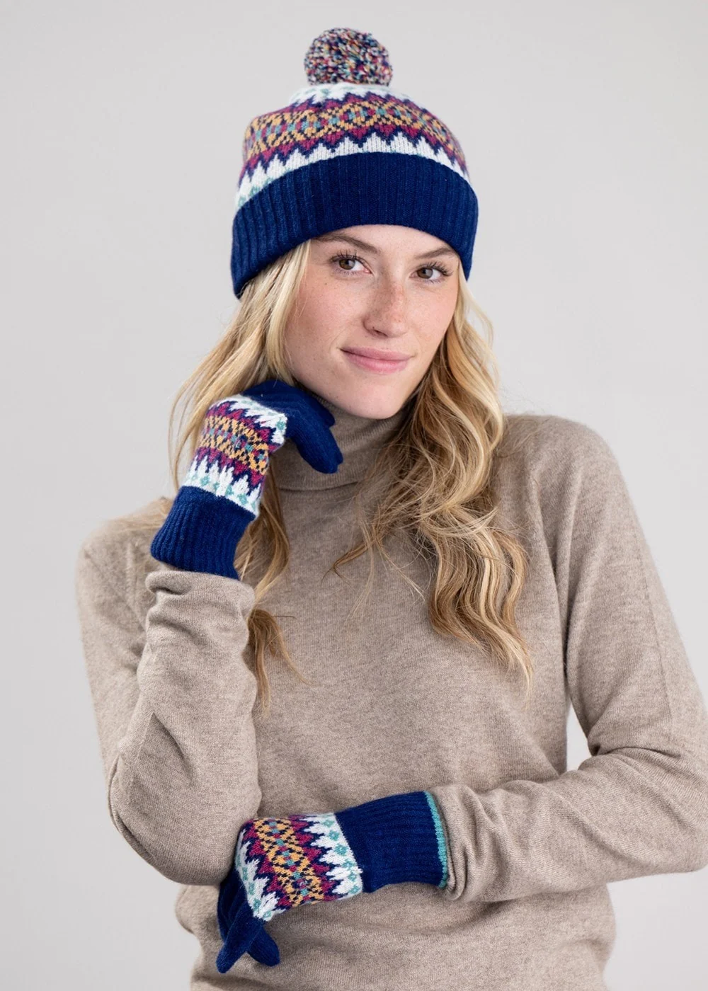 Hattie Lambswool Gloves - Image 2