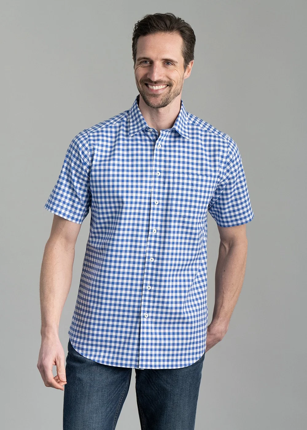 Jasper Short Sleeve Oxford Shirt - Image 2