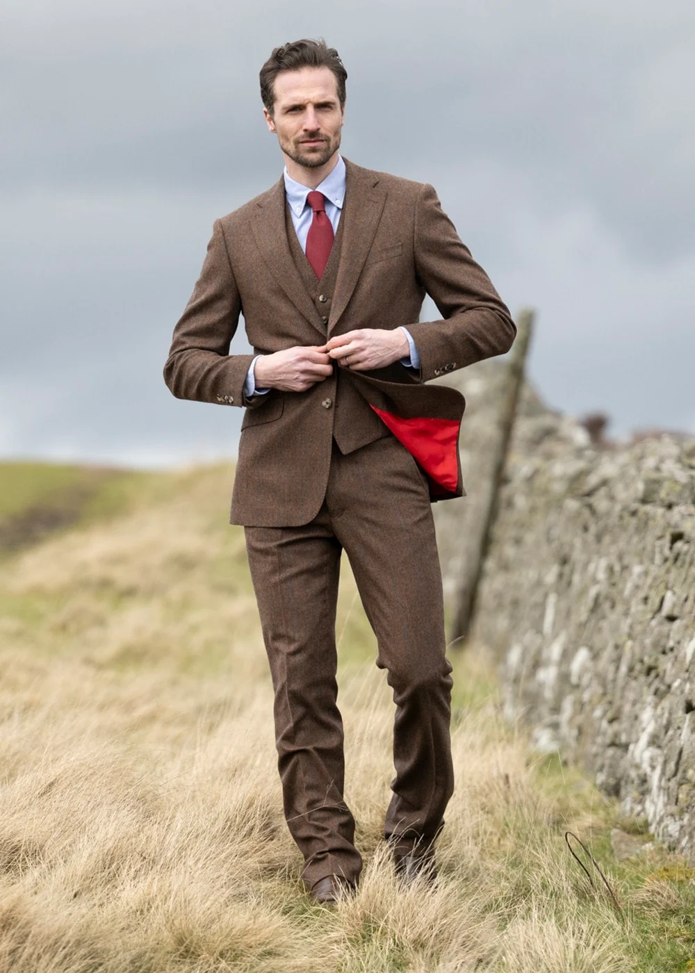 Kelso Cashmere Tweed Jacket - Image 2