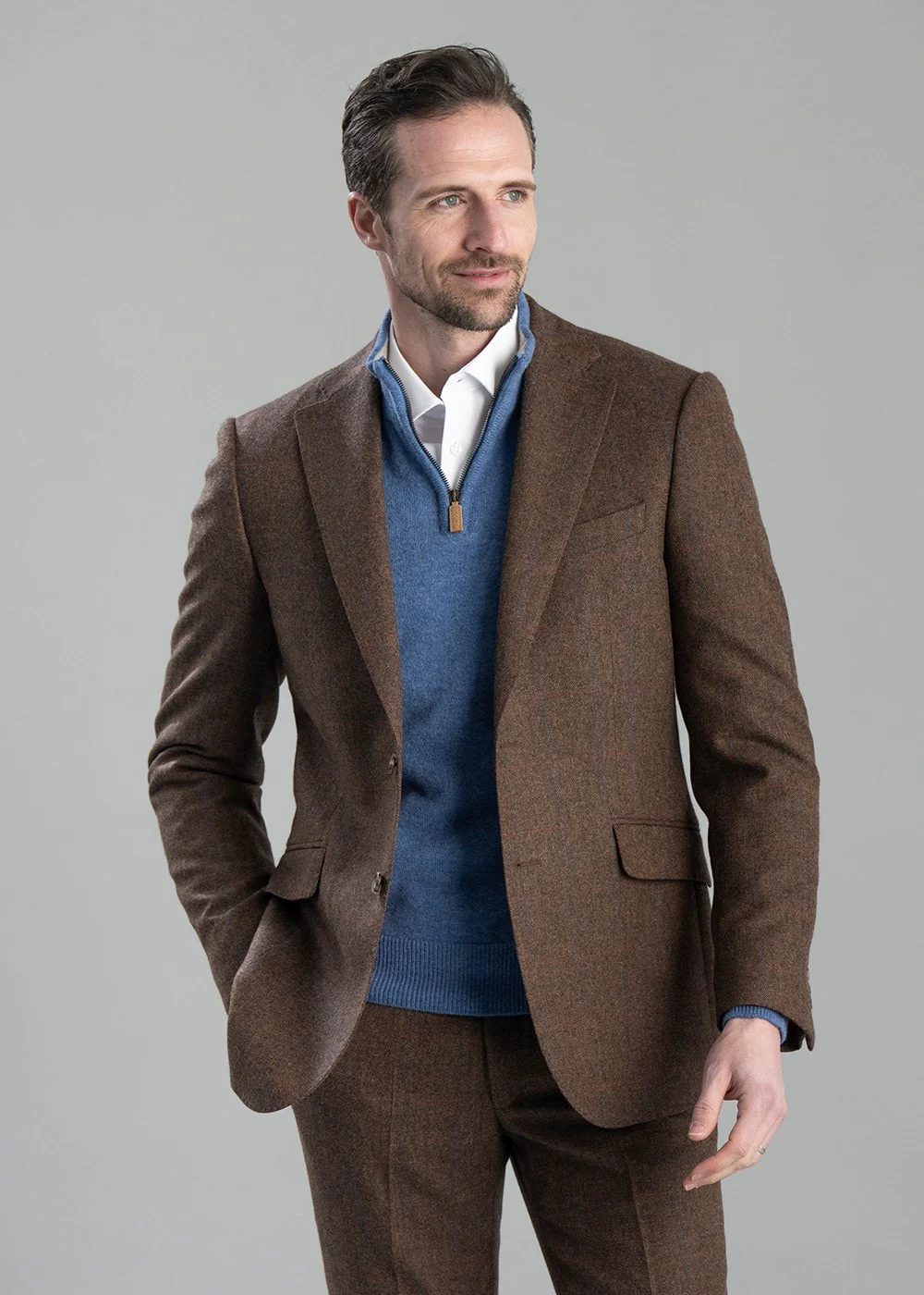 Kelso Cashmere Tweed Jacket - Image 4