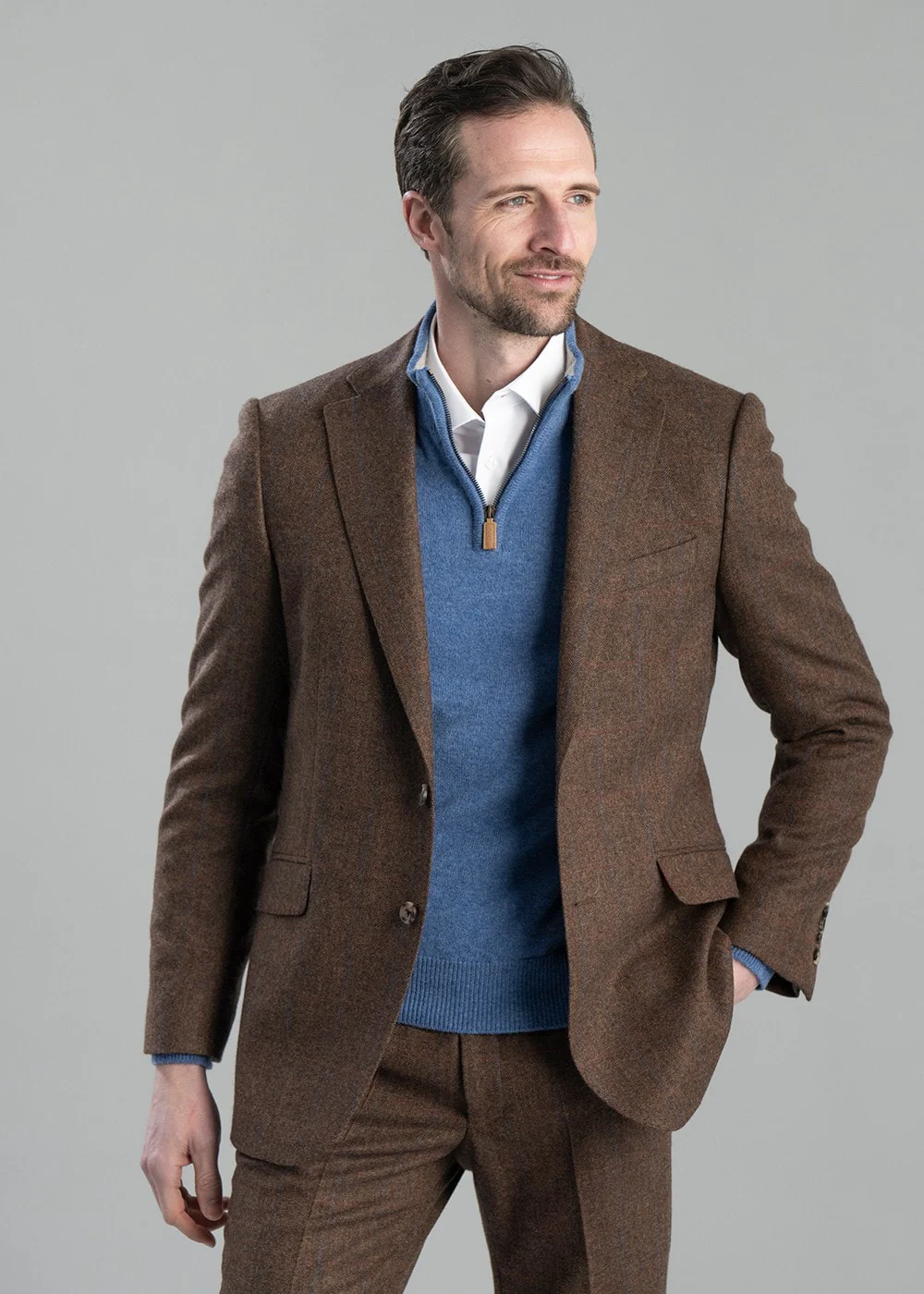Kelso Cashmere Tweed Jacket - Image 5