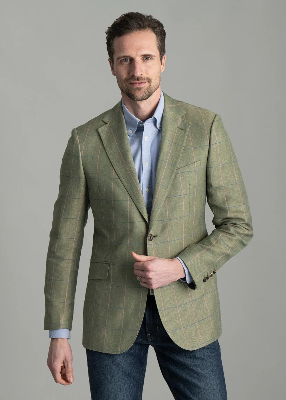 Kelso Linen Tweed Jacket