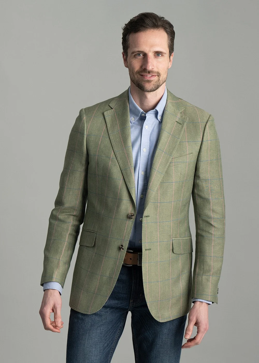 Kelso Linen Tweed Jacket - Image 4