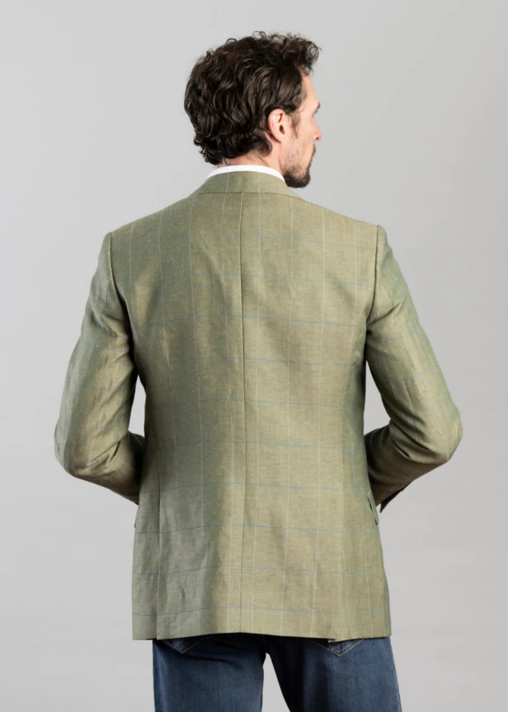 Kelso Linen Tweed Jacket - Image 4