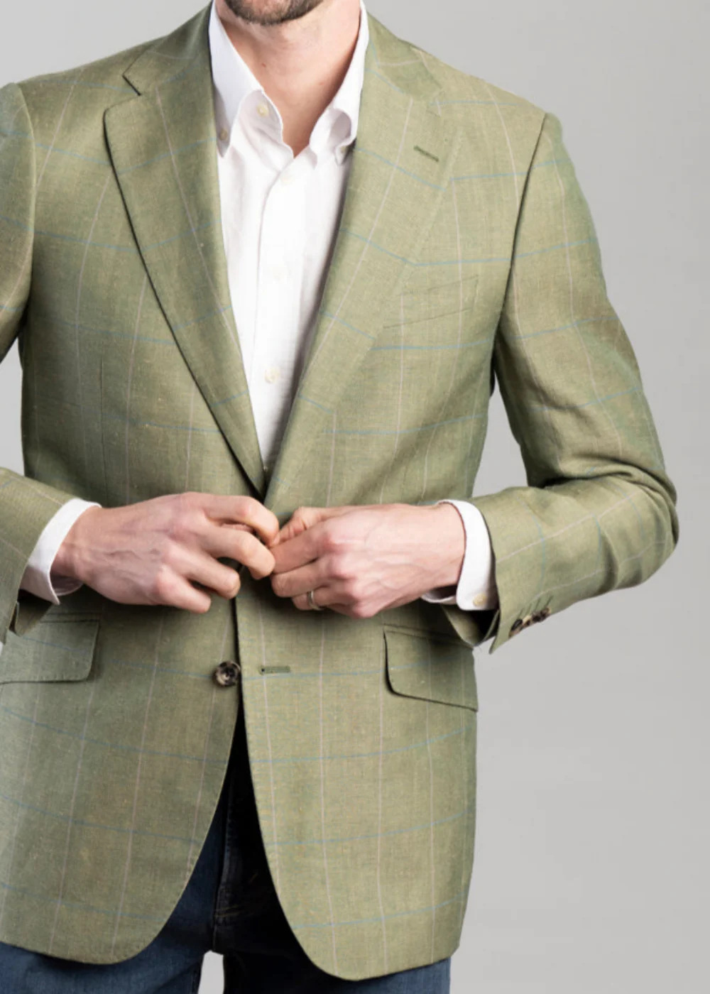 Kelso Linen Tweed Jacket - Image 5