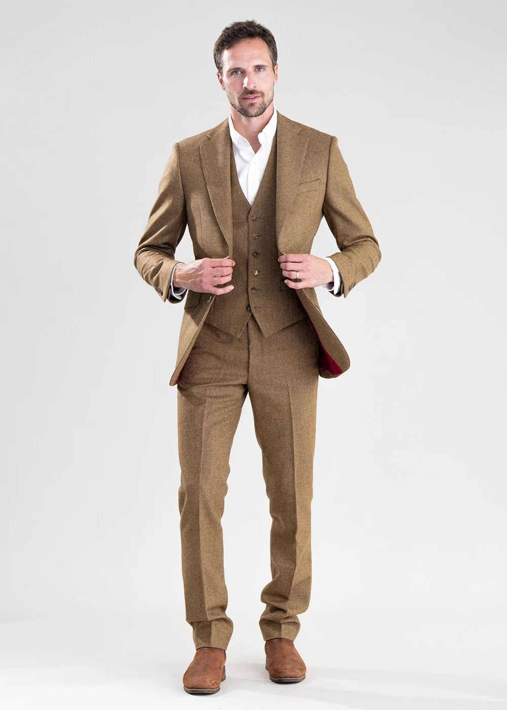 Kelso Tweed Waistcoat - Image 4