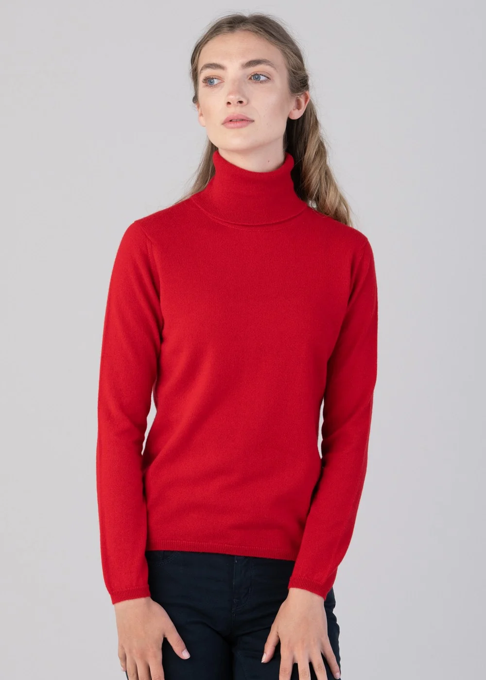 Millie Cashmere Roll Collar - Image 4