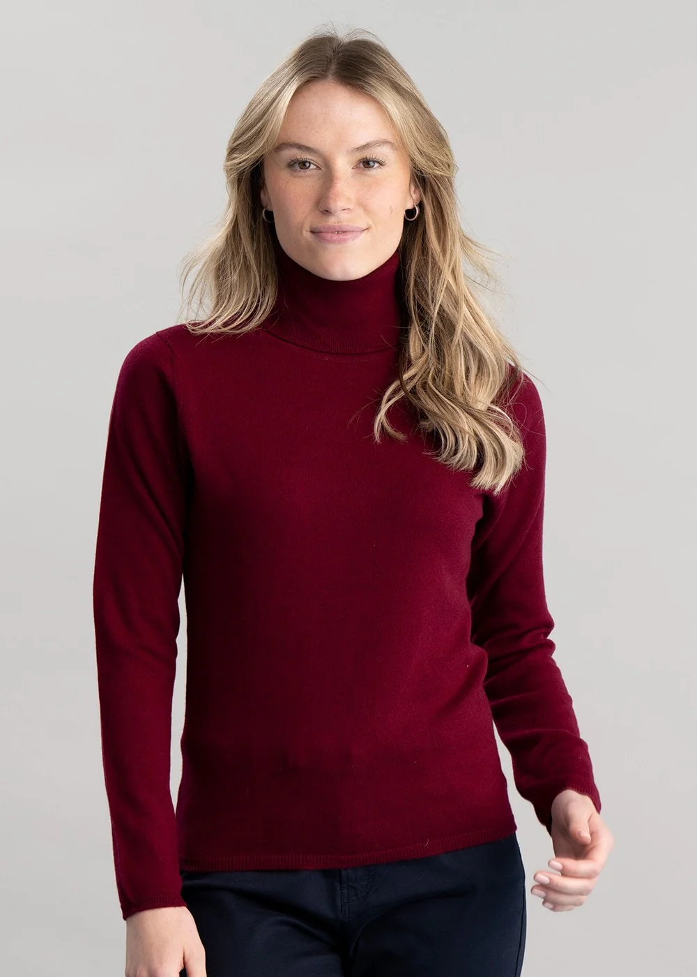 Millie Cashmere Roll Collar - Image 5