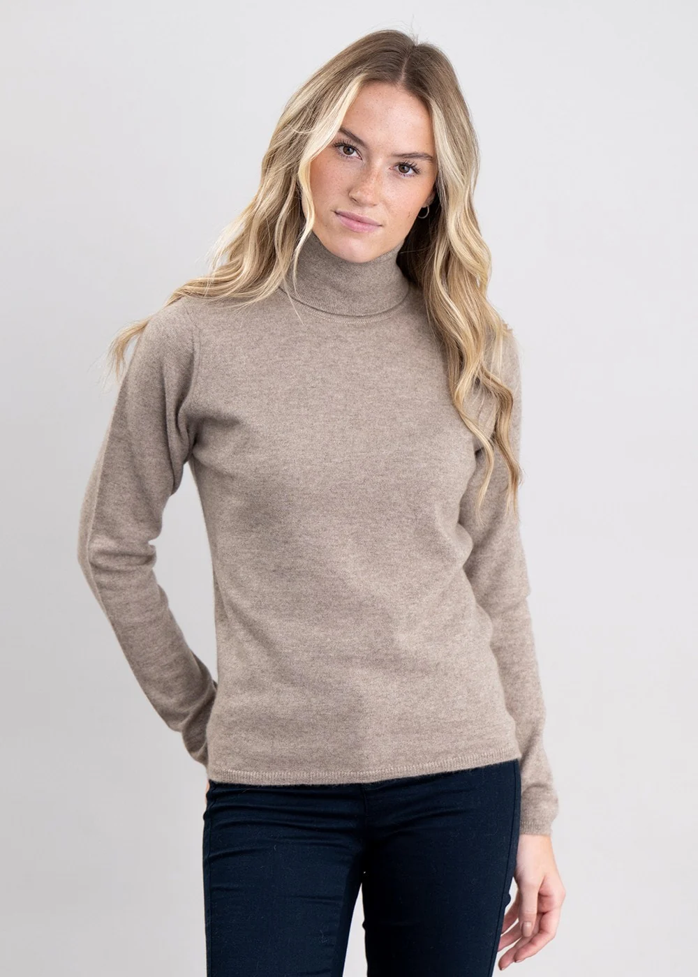 Millie Cashmere Roll Collar - Image 3
