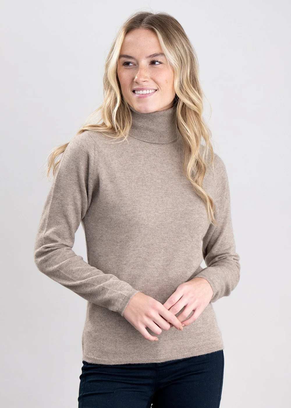 Millie Cashmere Roll Collar - Image 4